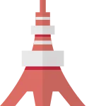 Tokyo Tower SVG Icon